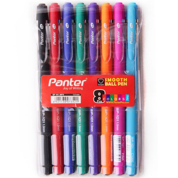 خودکار-فوق-روان-۸-رنگ-پنتر-panter-smooth-pen